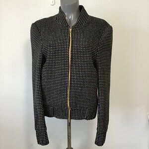Women's Wool Bomber Jacket Size S